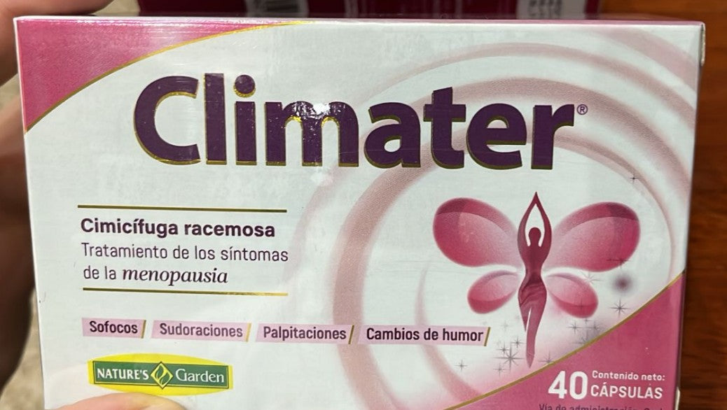 Flash™CLIMATER Alivio de la Menopausia