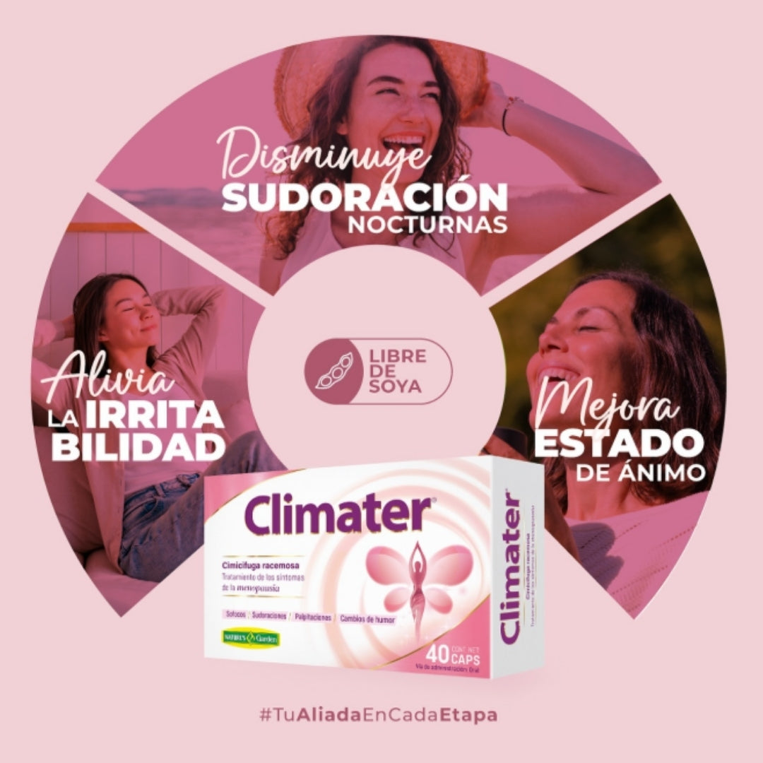 Flash™CLIMATER Alivio de la Menopausia
