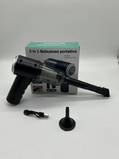 ROVAC™MINI ASPIRADORA PARA COCHE Y HOGAR 3 EN 1