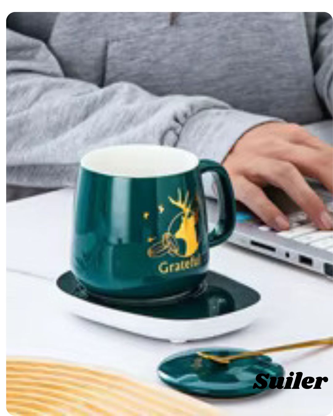 MugGo™Taza con Calentador Eléctrico