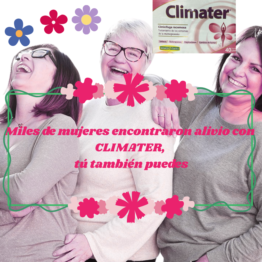Flash™CLIMATER Alivio de la Menopausia