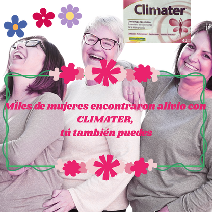 Flash™CLIMATER Alivio de la Menopausia