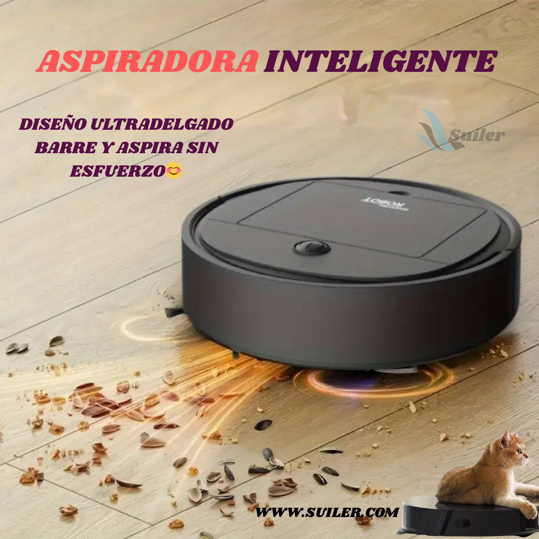 Cleany™ROBOT ASPIRADORA AUTOMÁTICO 2 EN 1