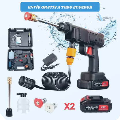 Hidrolavadora TurboWash™ Portátil Dos Baterías