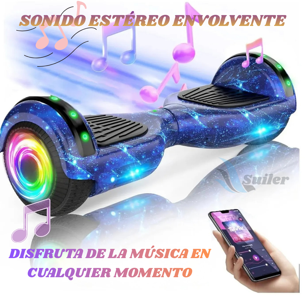 Flux™ ⚡Patineta Electrica RGB Scooter Smart